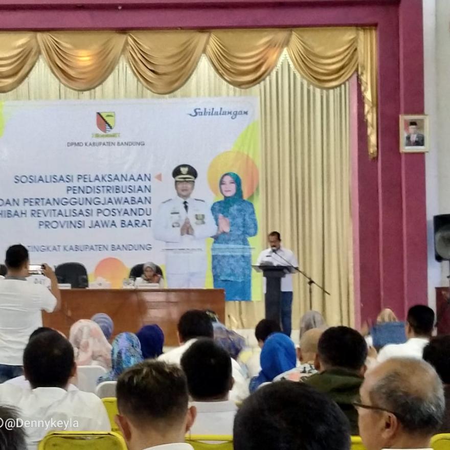 Sosialisasi Pelaksanaan Revitalisasi Posyandu Provinsi Jawa Barat 2020